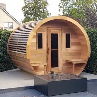 Luxuriöse Sauna von Gecko Spa in Linz